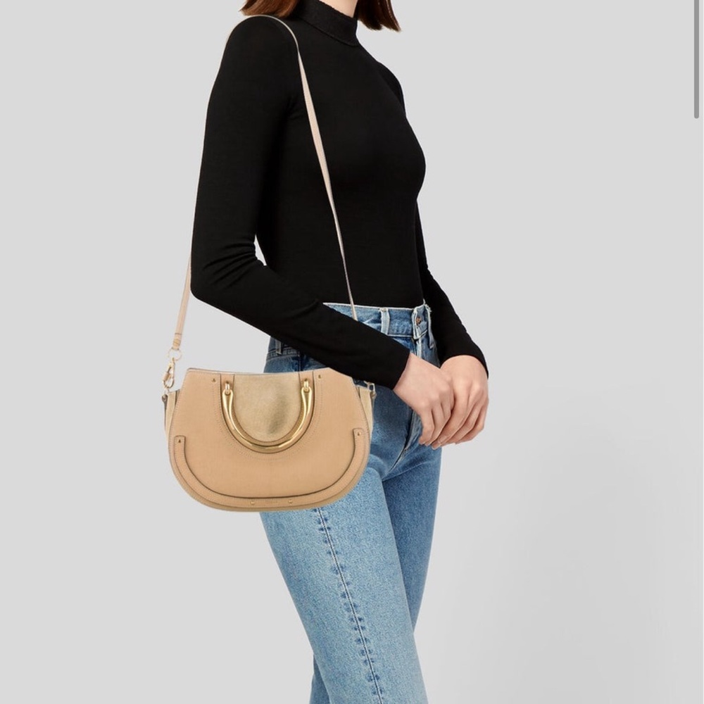 Chloe Pixie Medium Tan Leather Bag